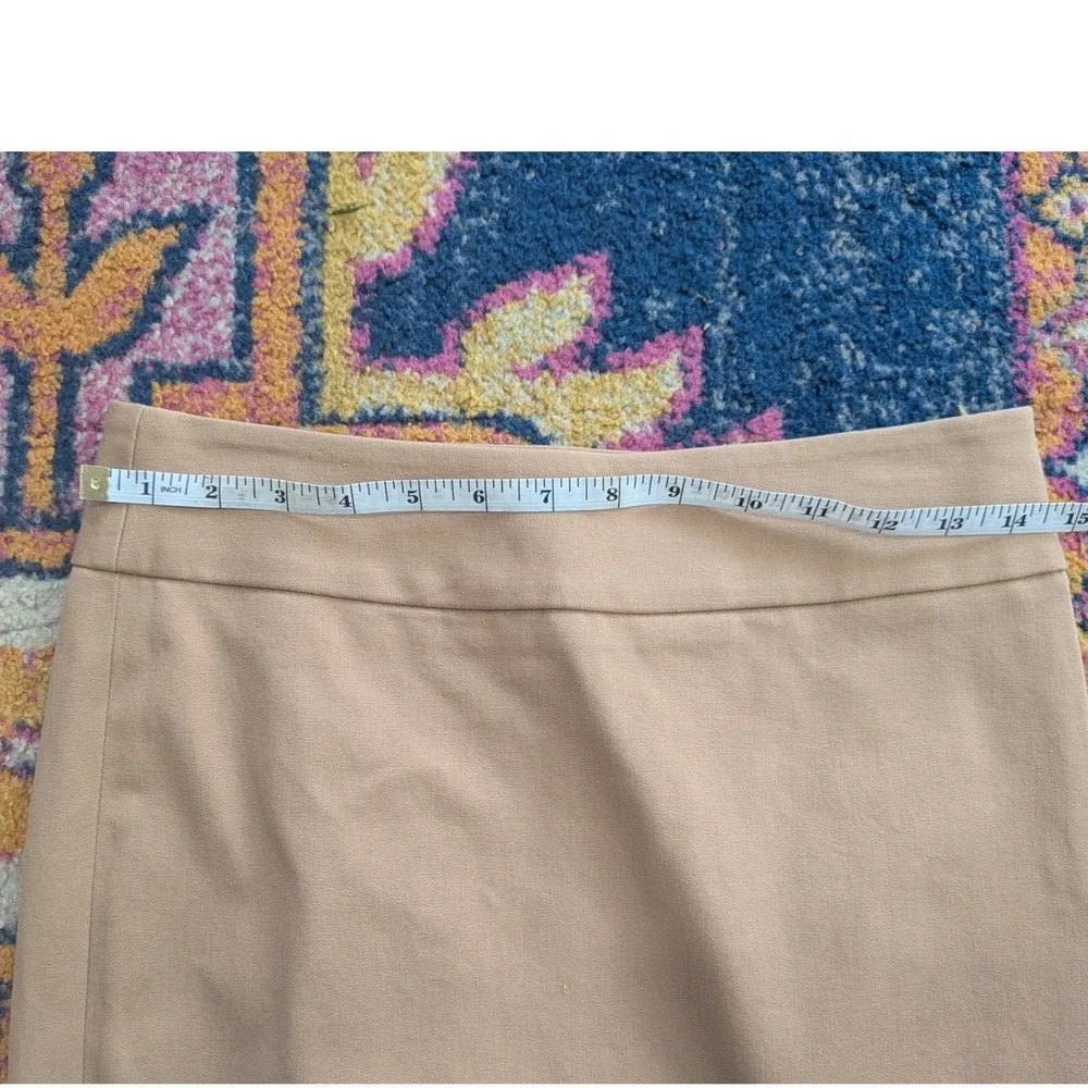 NWT‎ The Limited Signature Stretch Tan Pencil Skirt 0/XS Business Career Preppy
